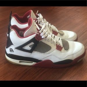 AIR JORDAN 4 FIRE RED MARS BLACKMON